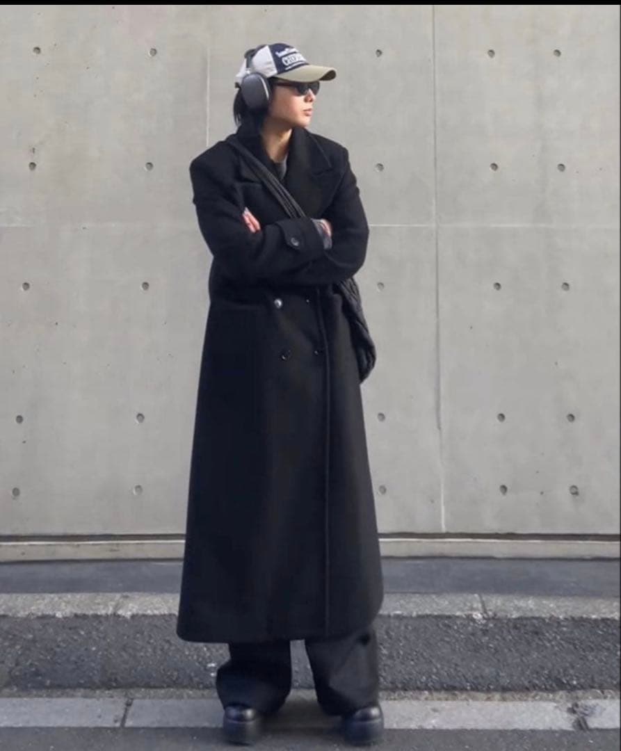 最安値】 Apozi ロングコート Lサイズ - メルカリ