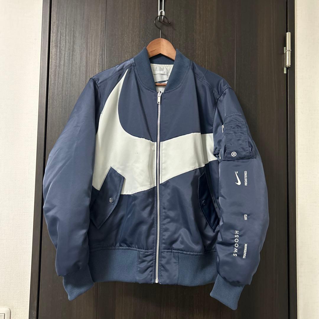 NIKE MA-1 フライトジャケット リバーシブル - メルカリ