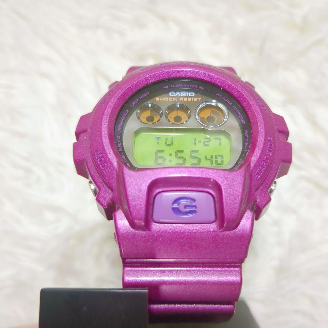 未使用 電池交換済 CASIO G-SHOCK DW-6900NB 希少パープル - メルカリ