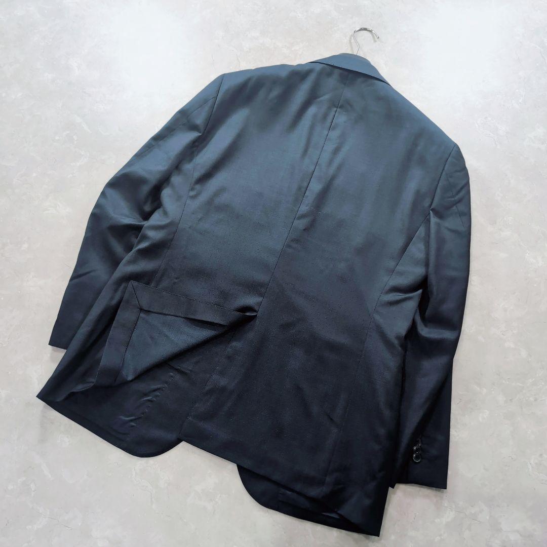極美品】ゼニア×ミツミネ 高級 イタリア製生地 ネイビー L 春スーツ
