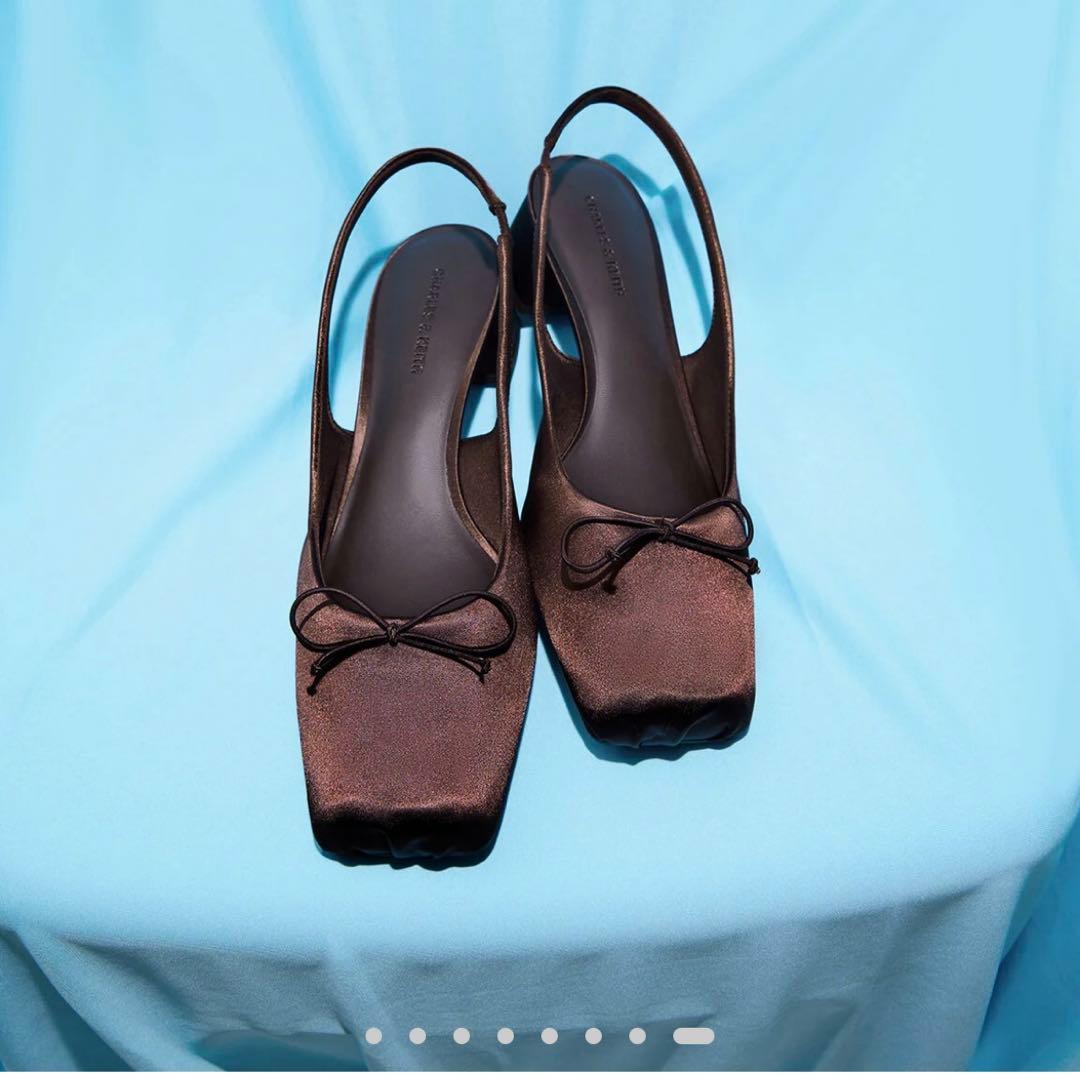 CHARLES & KEITH バレエ　　今期完売 CHARLES & KEITH｜メッシュボウバレエフラット | Rakuten Fashion(楽天