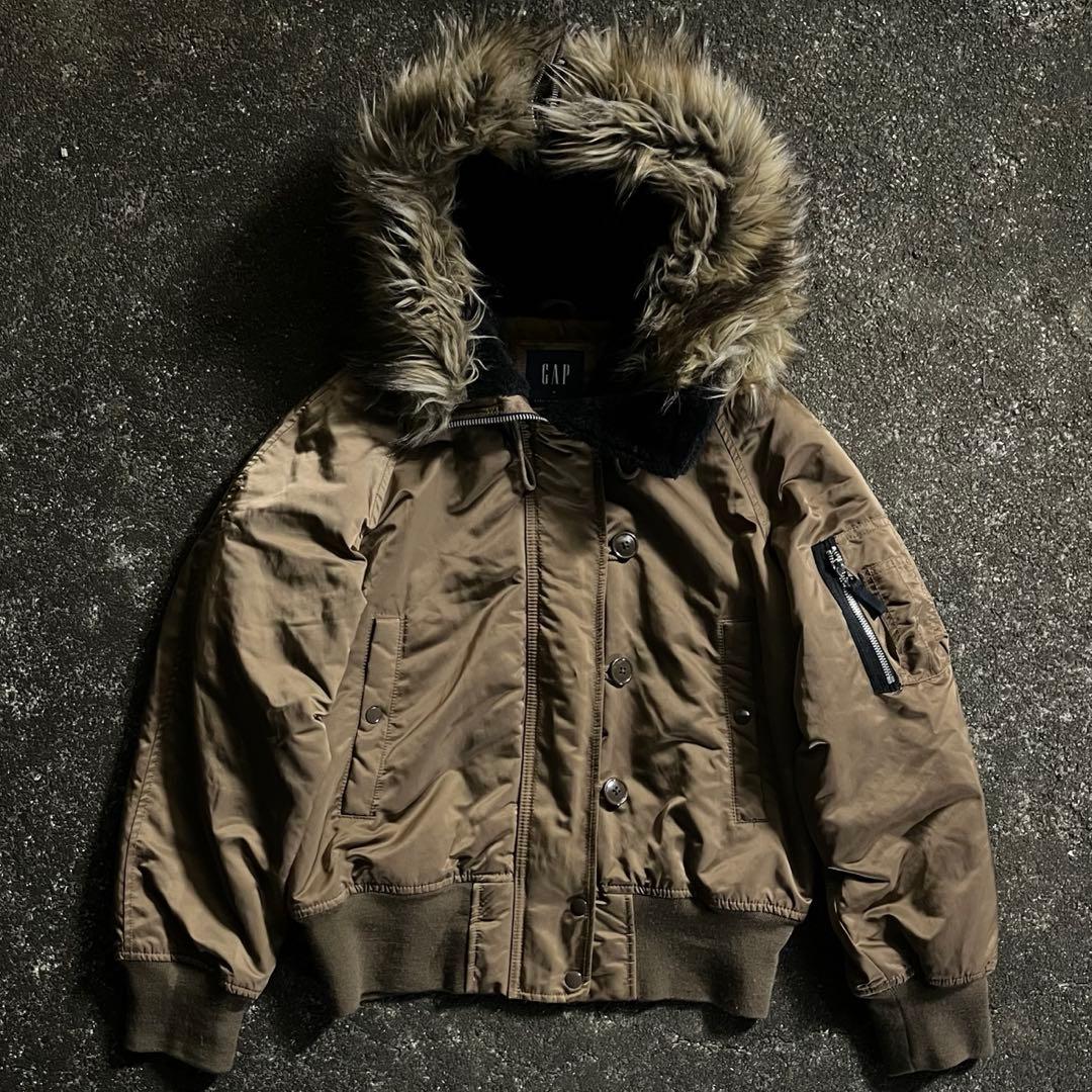 old gap N-2B flight jacket ファージャケット ギャップ - メルカリ