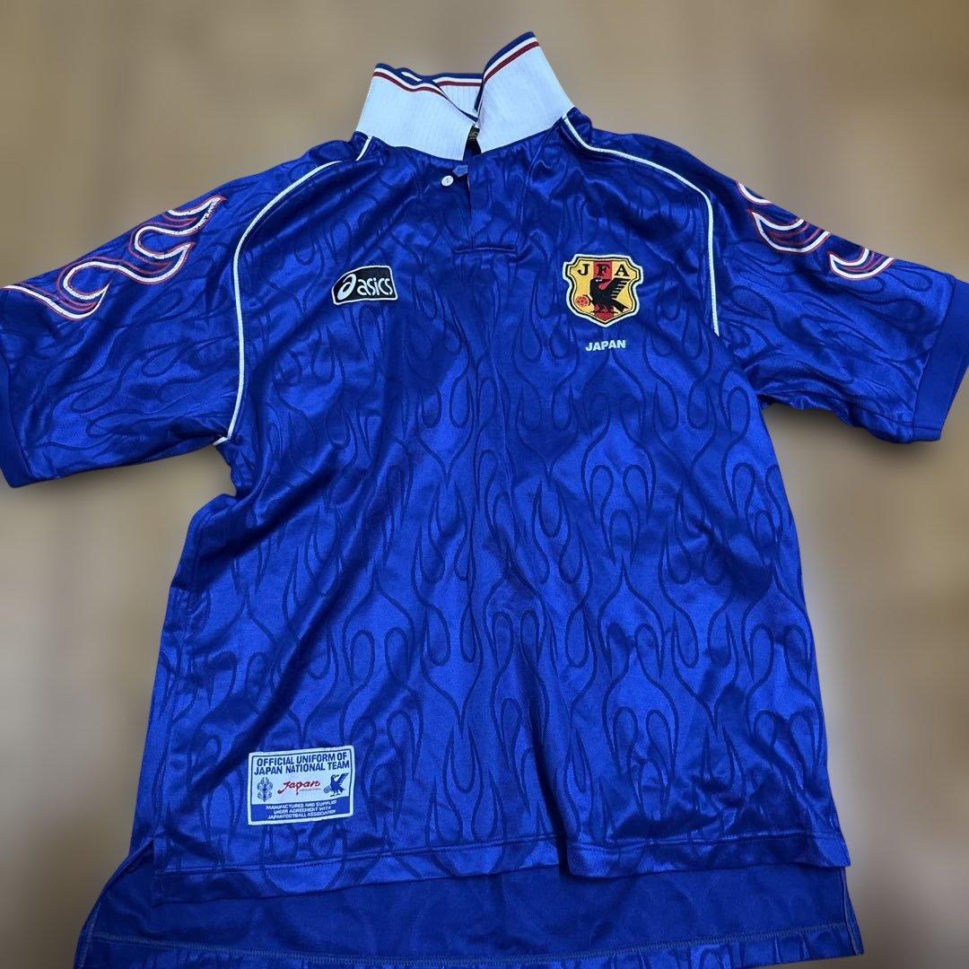 asics 日本代表 サッカーシャツ - メルカリ