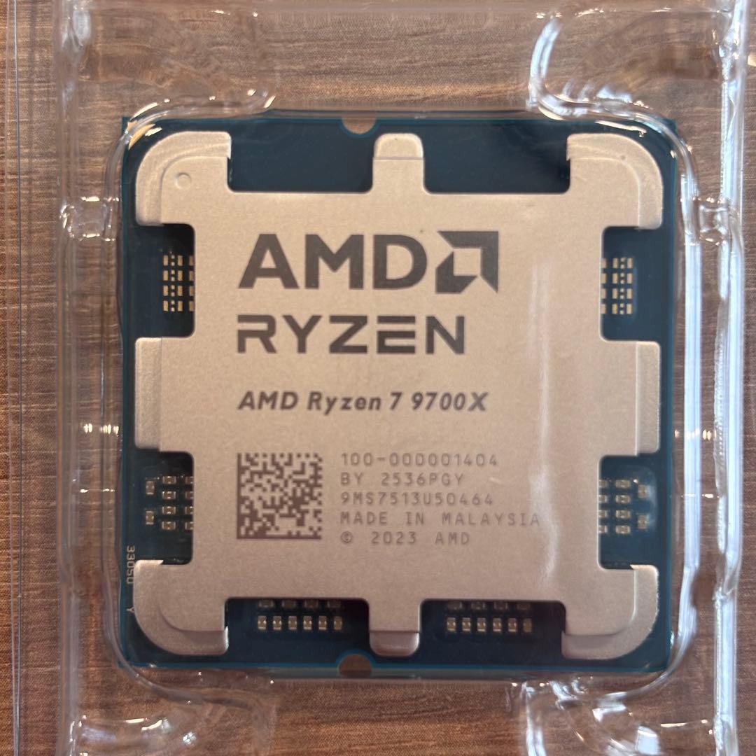 新品未使用】AMD Ryzen 7 9700X バルク品 - メルカリ