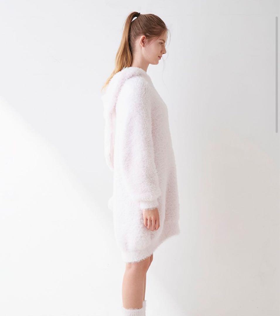 gelato pique ジェラートピケ バニーモコ フード付きワンピース - メルカリ