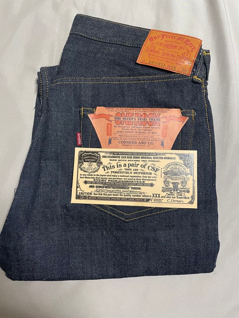 新品未使用 S409XX W35 L36 ワンピースオブロック M-47 - メルカリ