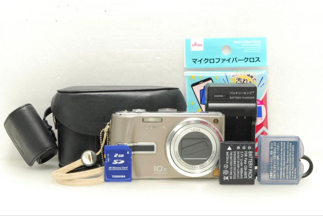 Panasonic LUMIX DMC-TZ3❤️スマホ転送 動作確認済 ブラウン - メルカリ