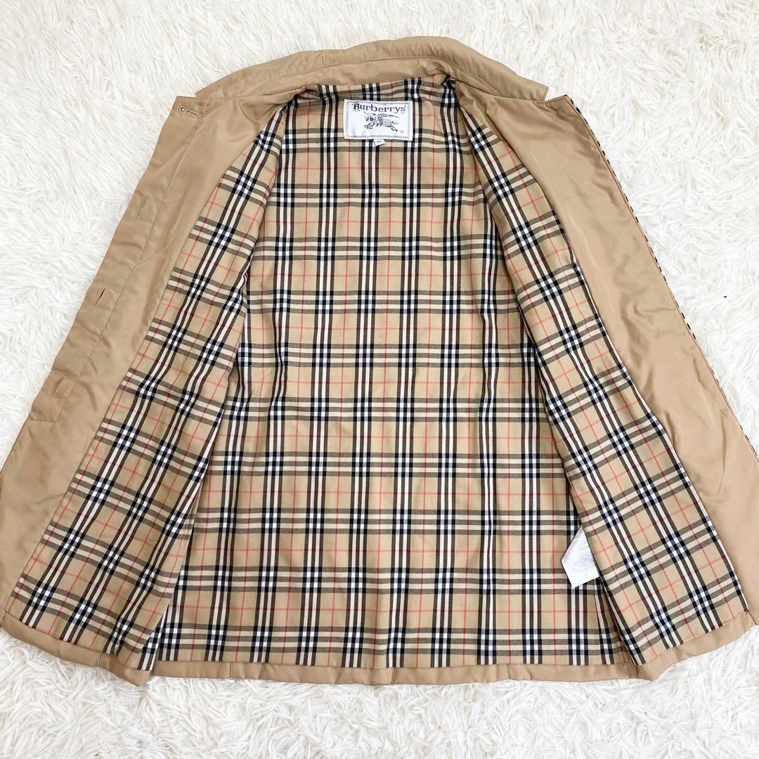 極美品】バーバリー ジャケット ブルゾン ノバチェック ロゴ ナイロン 軽量