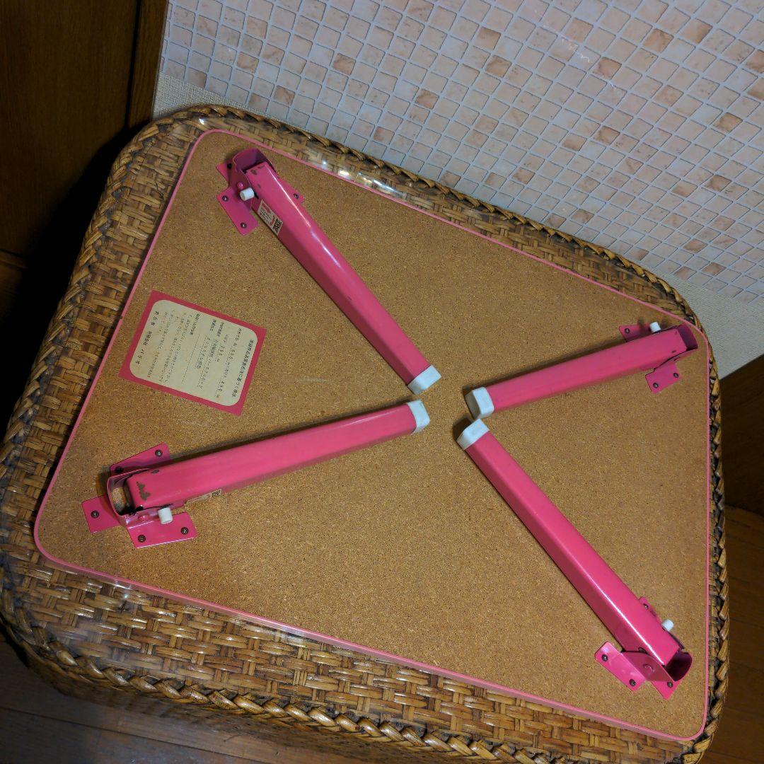 美品 キキララ リトルツインスターズ 折りたたみテーブル 机 昭和
