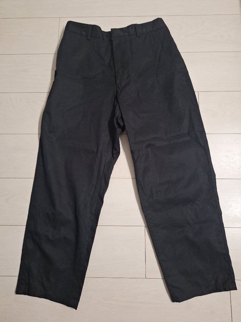 JIL SANDER(ジルサンダー)スラックス イージーパンツ 黒 44 - メルカリ