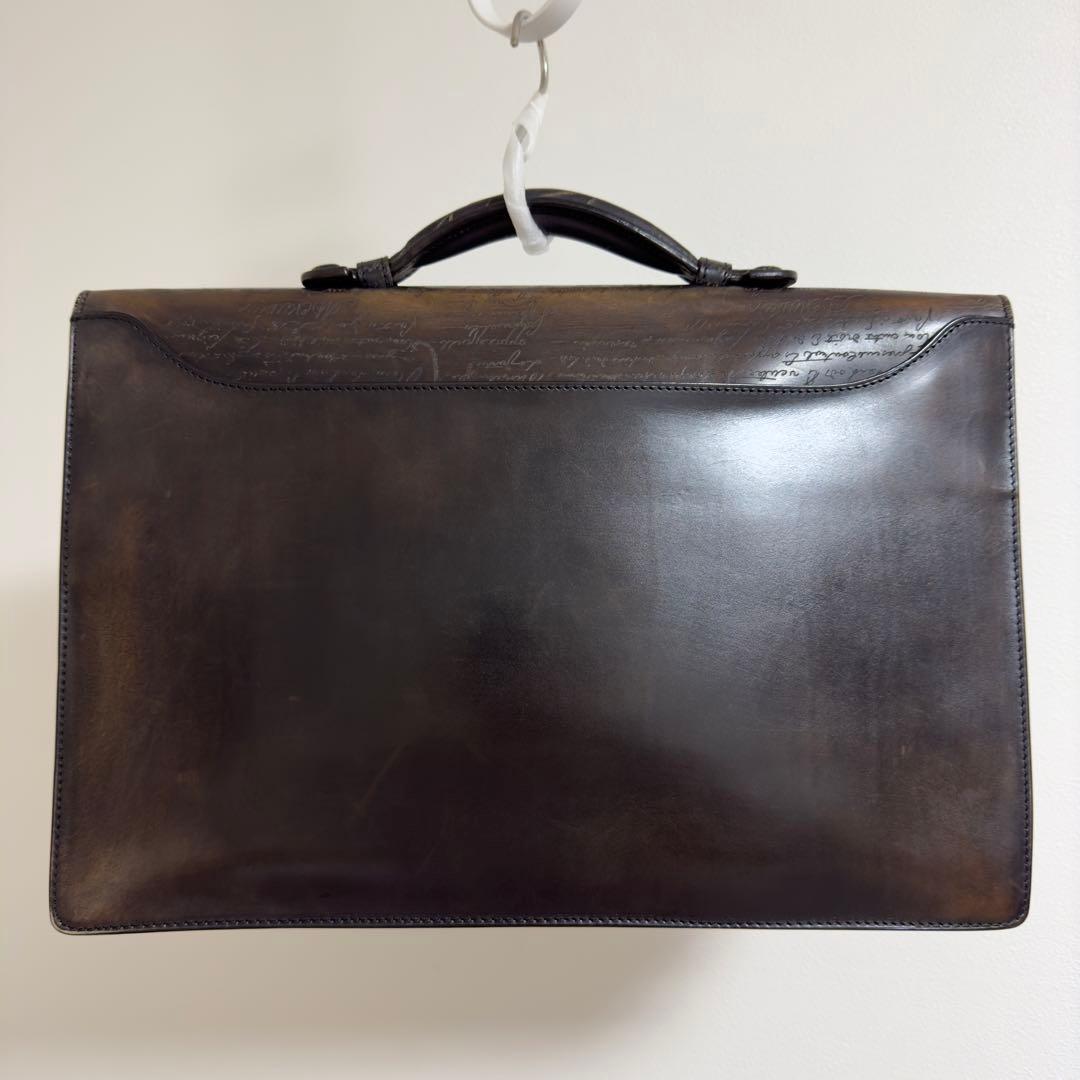 最高傑作 ベルルッティ グランドエクリトワール スクリットレザー