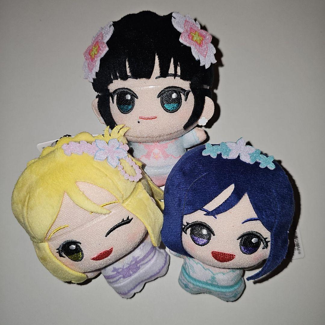 ラブライブ！サンシャイン!! ちびぐるみ セット 松浦果南 小原鞠莉
