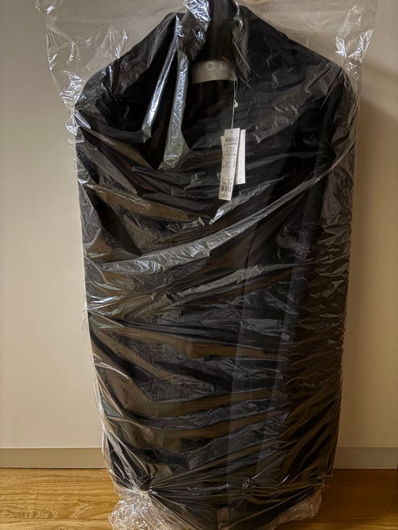 ICB L テーラードダブルジャケット ブラック46サイズ17号19号 - メルカリ