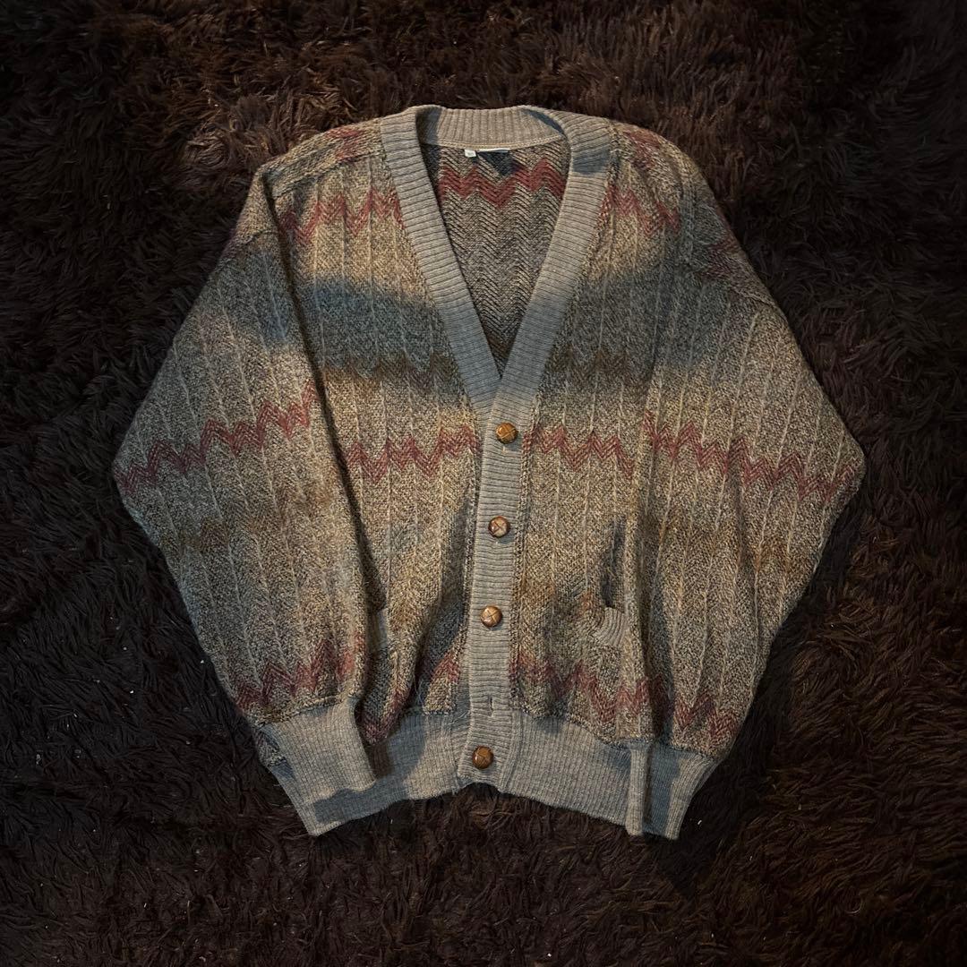 80-90s RUFFO モヘア カーディガン 希少 - メルカリ