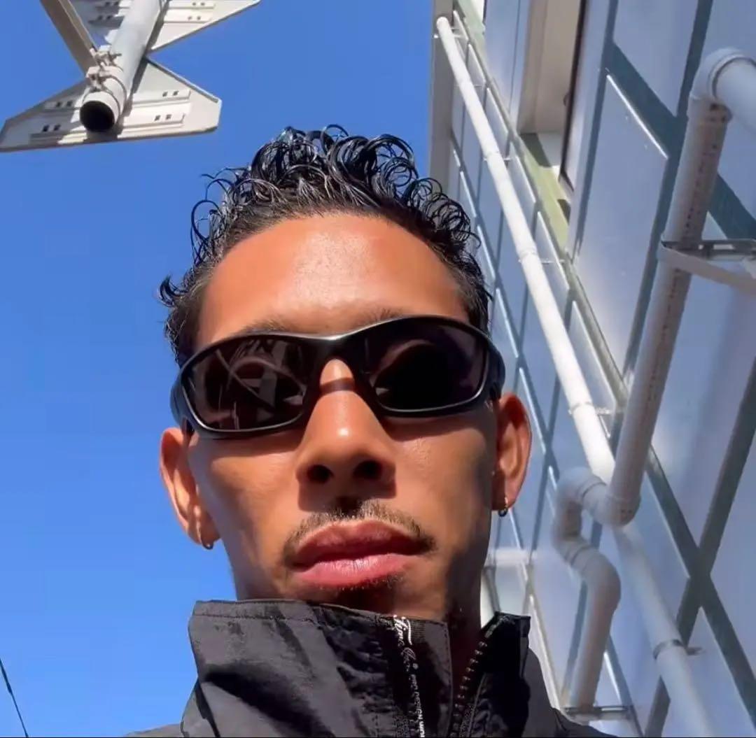 Oakley pit Bull 廃盤モデル　IO着用 偏光レンズ OAKLEY（オークリー） PITBULL（ピットブル）度付きミラー偏光レンズ