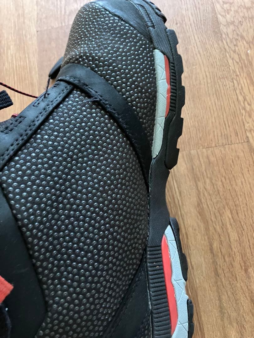 スノーボードブーツ(男性用) 黒/赤/緑 SLX