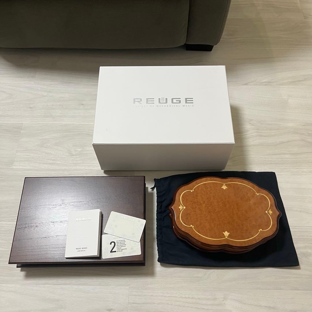 リュージュ REUGE 72弁オルゴール　カノン　リーフ型象篏細工 リュージュ REUGE 72弁オルゴール カノン リーフ型象篏細工 - メルカリ