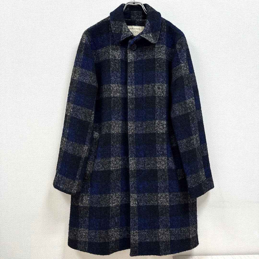MAISON KITSUNE メゾンキツネ ステンカラーコート バルマカーン 2026年最新】MAISON KITSUNE ステンカラーコートの人気アイテム - メルカリ