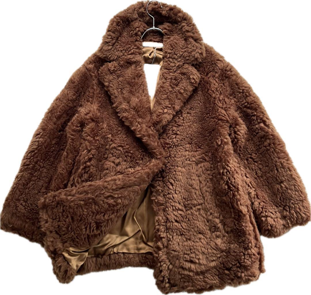 新品タグ付き】セオリーリュクス テディベアコート ボアコート ファー