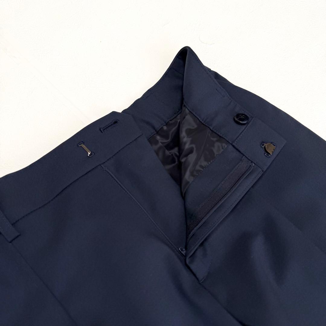 美品 グリーンレーベルリラクシング カチリラ パンツスーツ ノーカラー