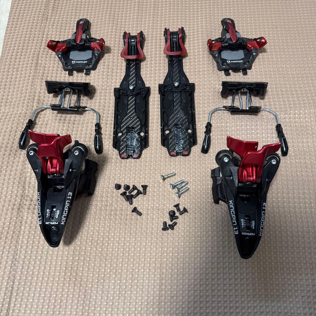 マーカー　キングピン13 スキーアイゼン付き　バックカントリー マーカー キングピン13 スキーアイゼン付き バックカントリー マーカー