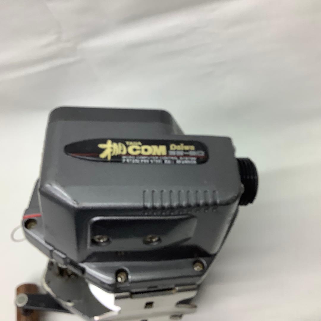 Daiwa 棚COM SSー80 電動リール 動作品 ワイヤー巻いてあります。 リール