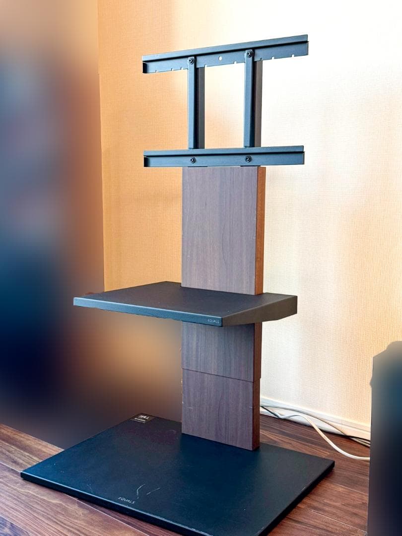 EQUALS WALL V2 テレビスタンド ロータイプ WLTVA5238 WLTVA5238 WALLテレビスタンドV2ロータイプ WALL 耐荷重15kg スチール