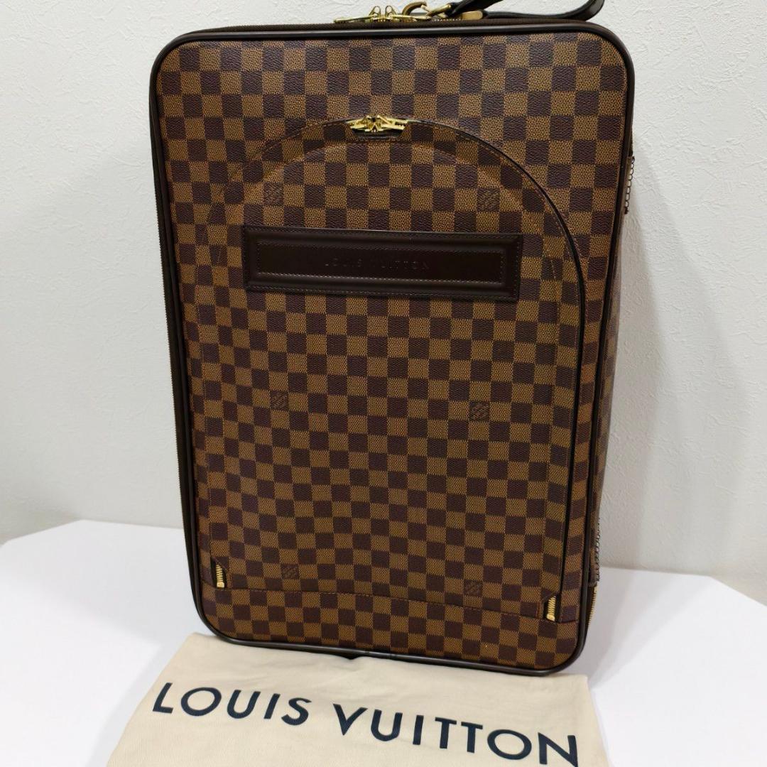 LOUIS VUITTON ルイヴィトン ダミエ ペガス55 キャリーケース 楽天市場】【バッグ】LOUIS VUITTON ルイ ヴィトン ダミエ ペガス55