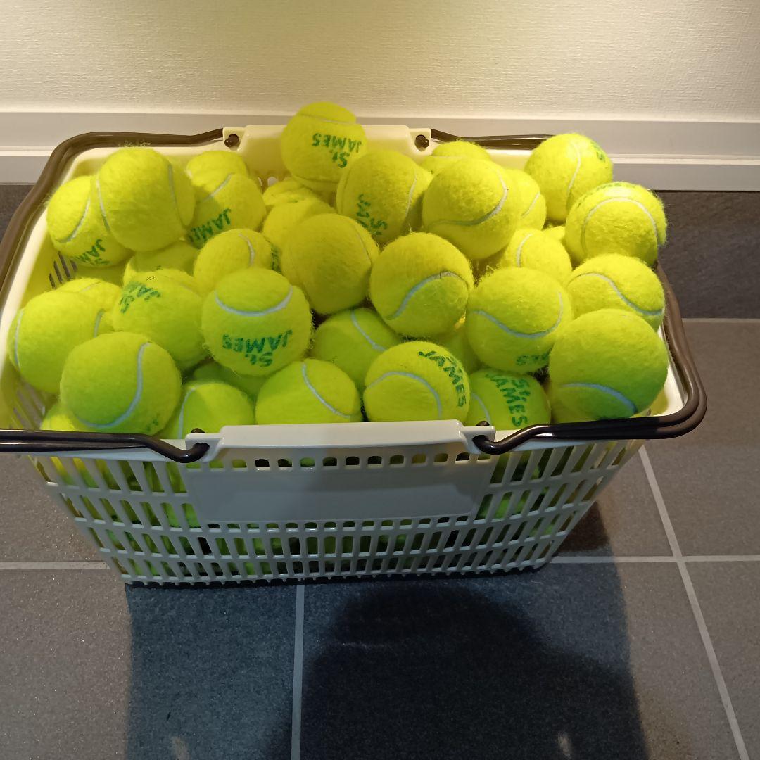 再安値】中古テニスボール×100球／St.JAMES - メルカリ