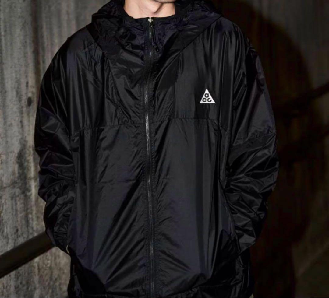 新品 未使用 正規品 NIKE ナイキ ACG ナイロンジャケット ブラック