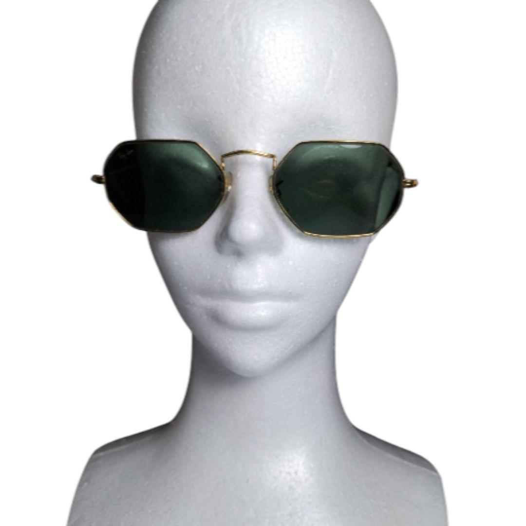 美品 B&L RAY-BAN U.S.A. W1535 オクタゴン ゴールド - メルカリ