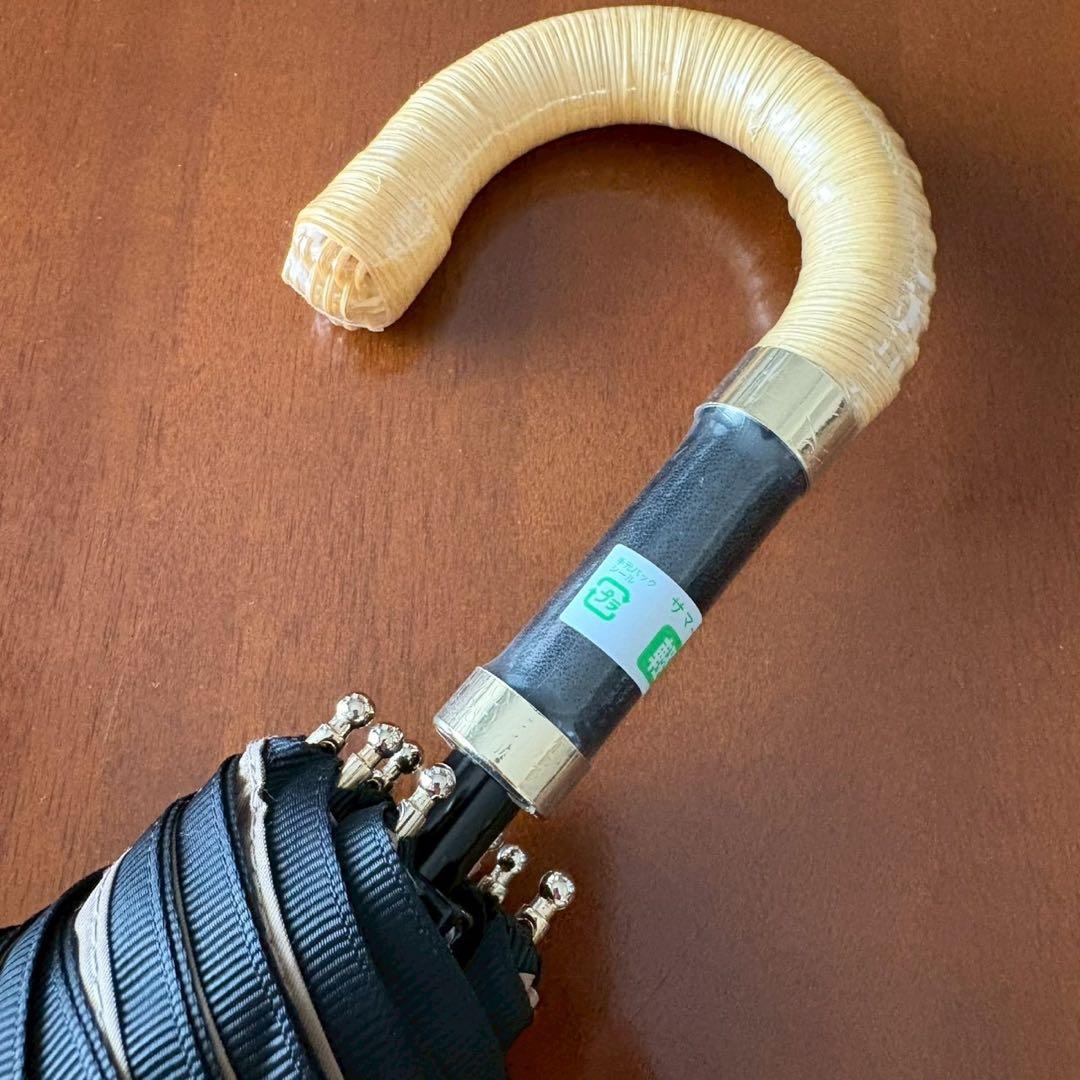 《新品》ビューランス　晴雨兼用　一級遮光　日傘　折りたたみ傘　ブラウン　H⑤