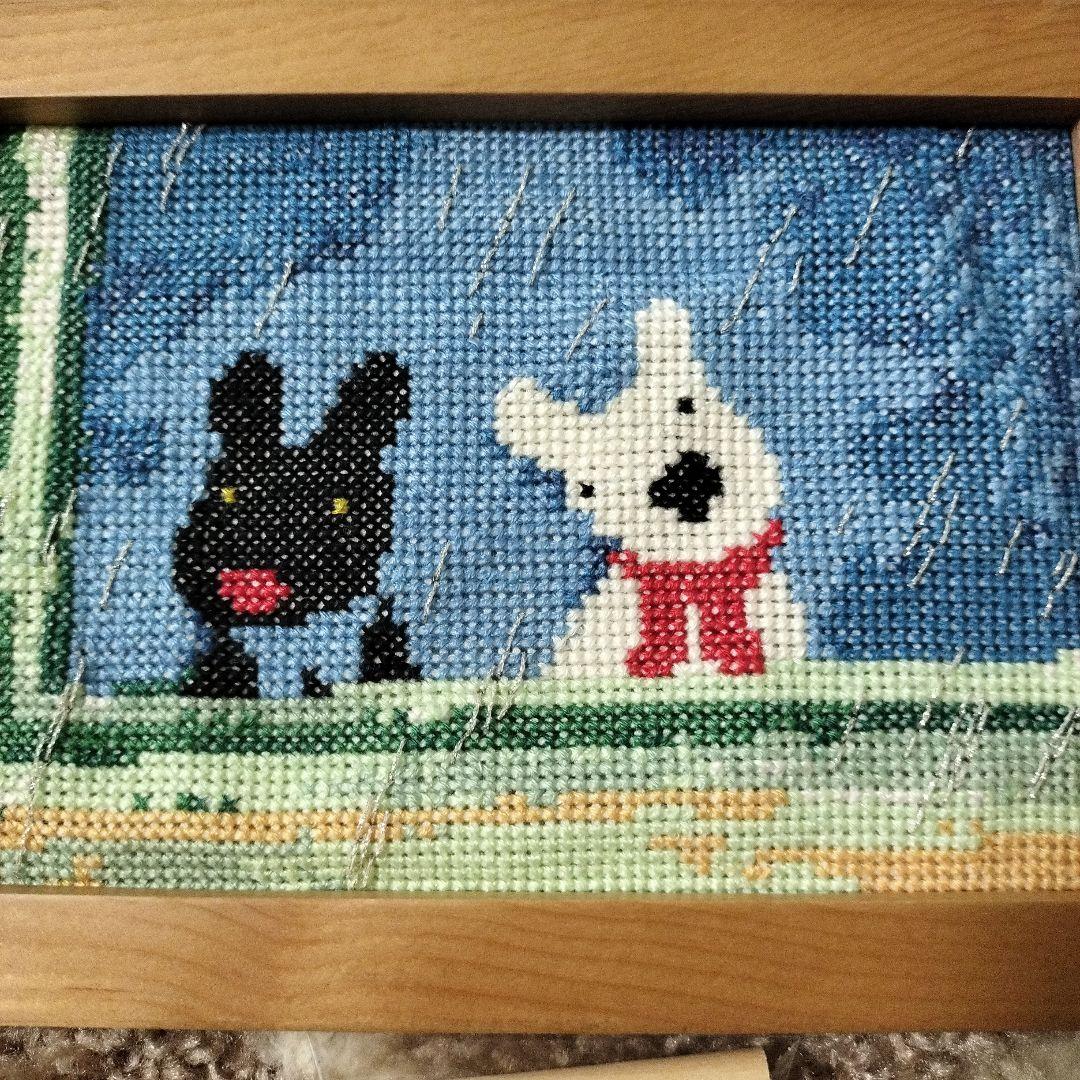 ホビーラホビーレ リサとガスパール クロスステッチ 完成品 - メルカリ