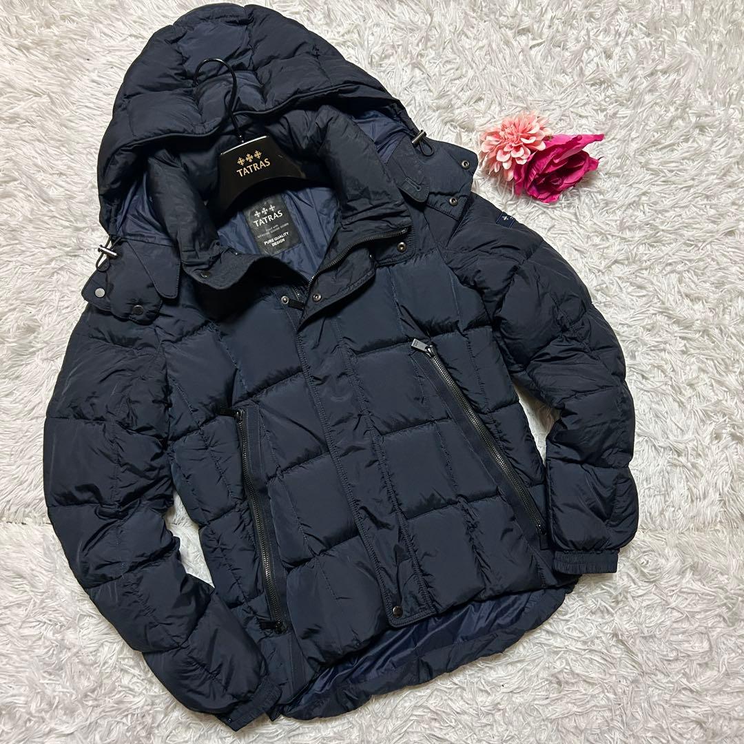 人気】タトラス ダウンジャケット ネイビー BOESIO ボエシオ - メルカリ