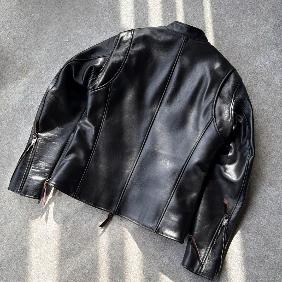 IRON HEARTアイアンハートシングルライダース ホースハイド IHJ-35