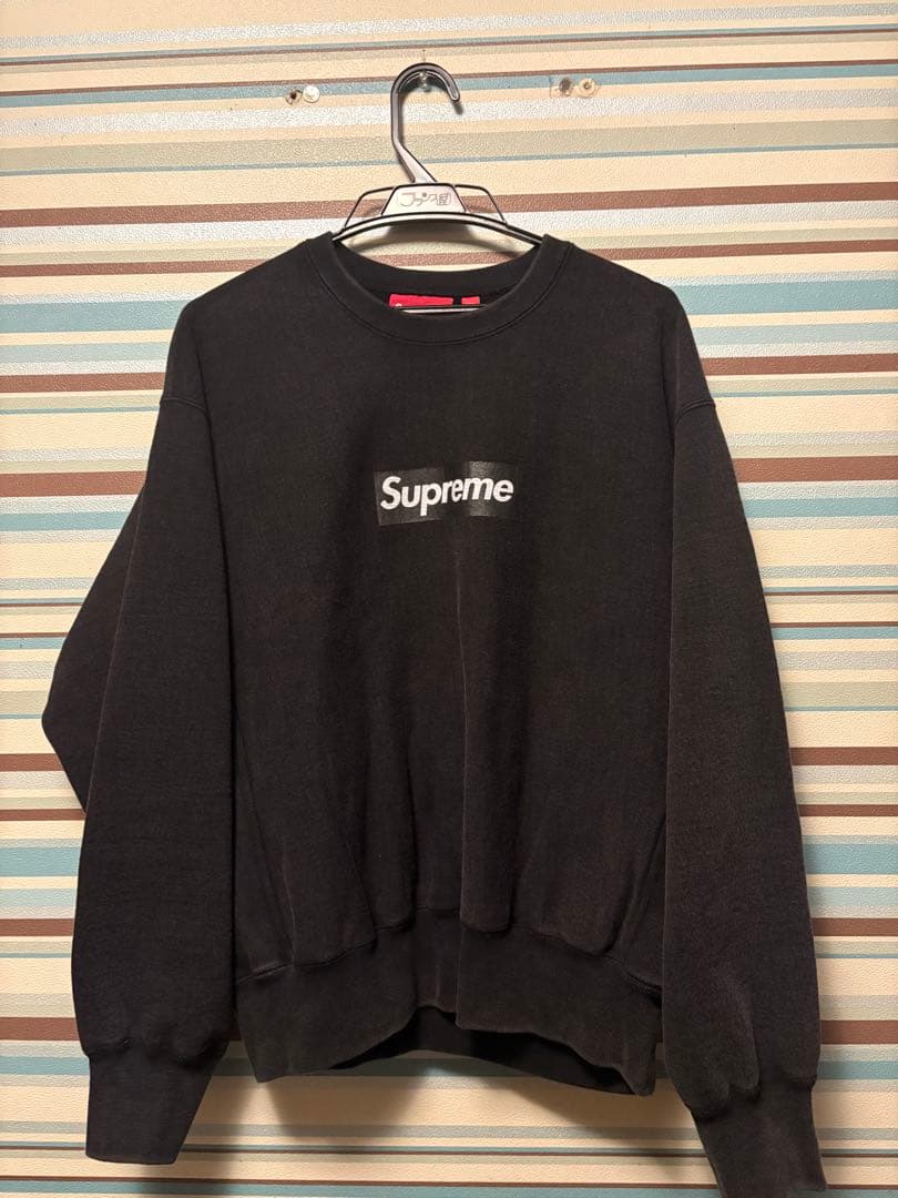 supreme washed box logo スウェット　サイズs ほぼ未使用 Supreme | Washed Box Logo Crewneck - UG.SHAFT