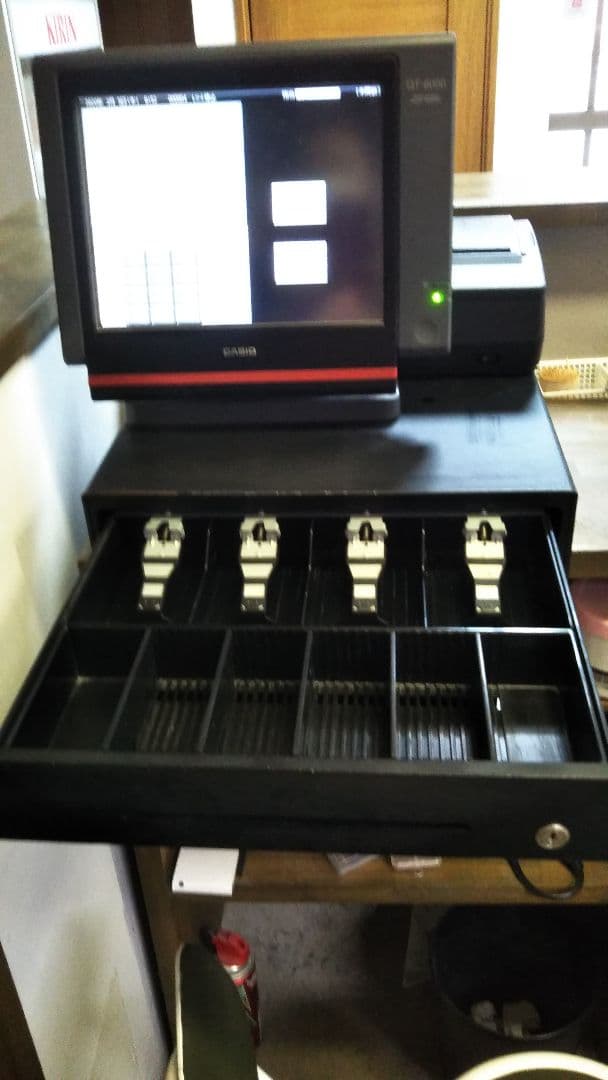 カシオレジスター TE-400 フル設定無料 美品PC連携売上管理 985888