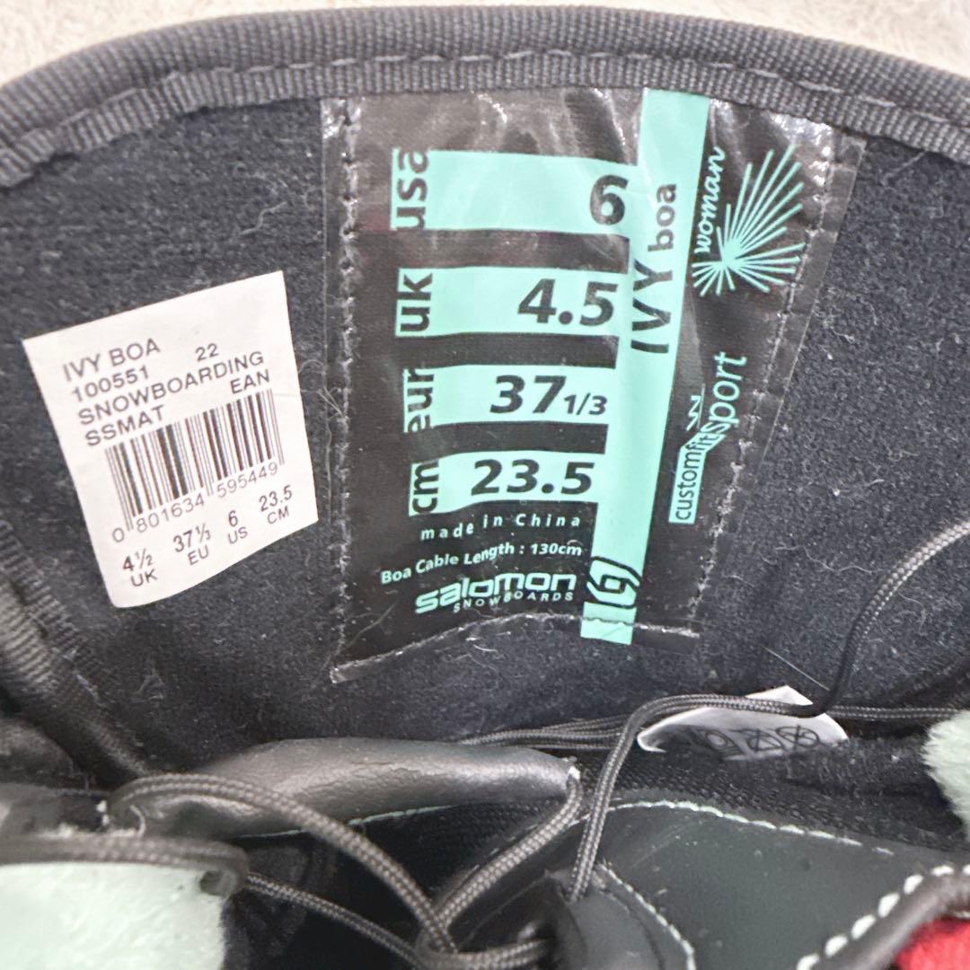 スノーボードブーツ レディース 23.5cm SALOMON IVY BOA