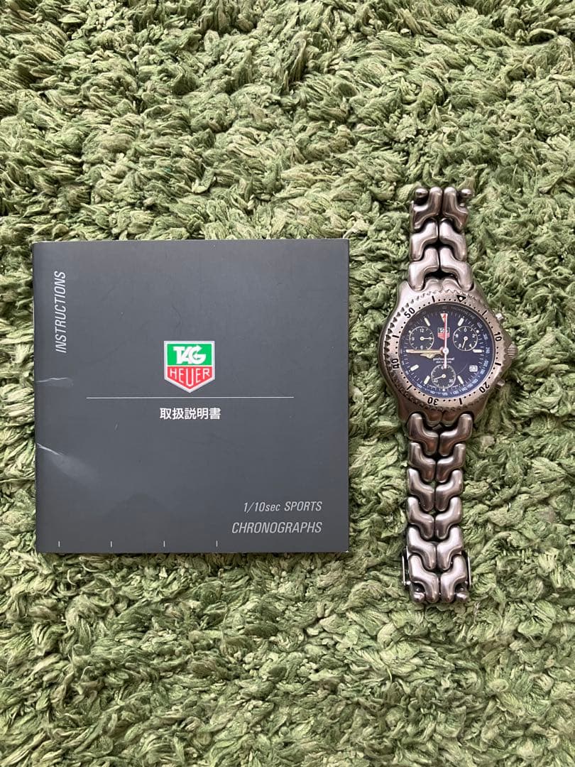 タグホイヤー　クロノグラフ 表紙も飾ってます！ タグ・ホイヤーの顔的、王道スポーツクロノグラフ