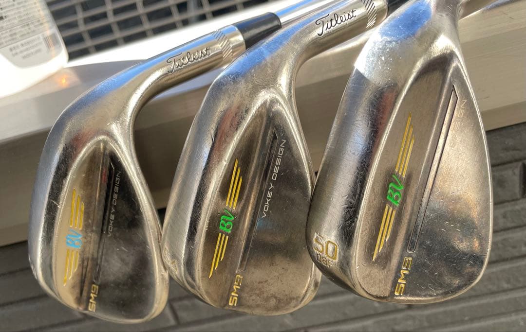 【週末限定価格】ボーケイSM9 50° 54° 58° モーダス105 ボーケイデザイン SM9 ツアークローム ウェッジ ダイナミックゴールド