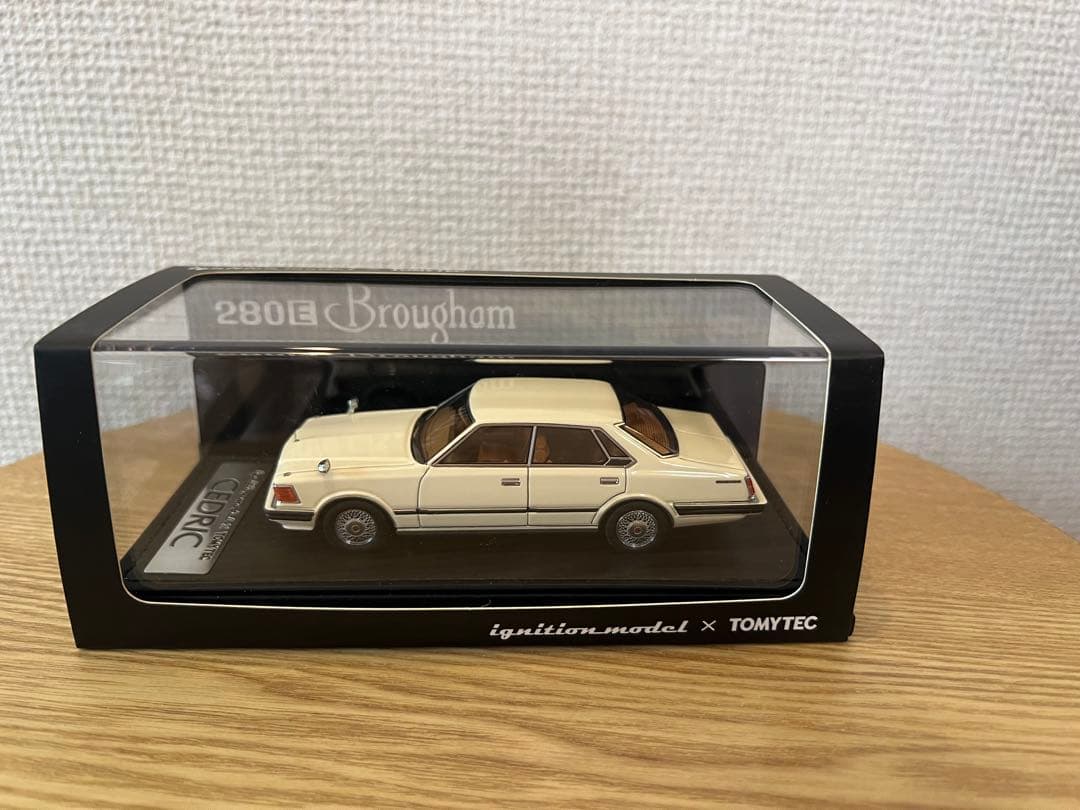 日産 セドリック HT 280E ブロアム 白 ignition トミーテック - メルカリ