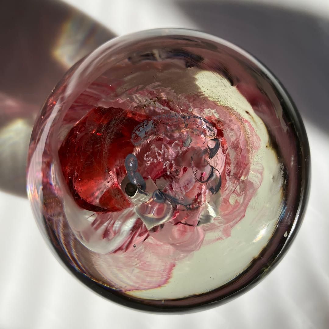 レア イタリア製 作家 ヴィンテージ ヴェネツィアングラス ペーパー