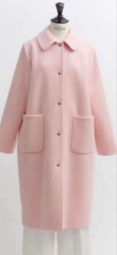 Yori ヨリ バイカラーロングコート36 サイズ最終お値下げ - メルカリ