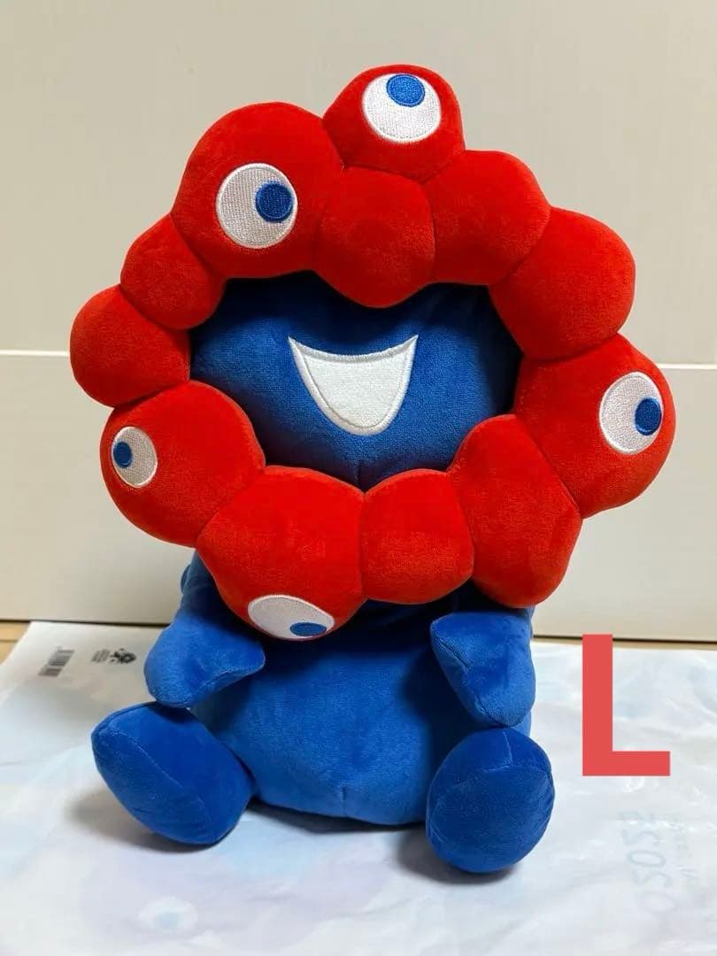 ミャクミャク　お手玉風　ぬいぐるみ　Lサイズ　大阪関西万博 EXPO2025 26530-599-