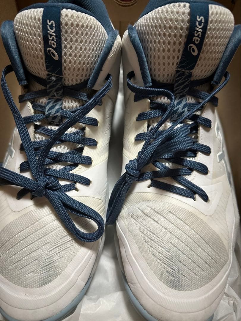 asics バレーボールシューズ スカイエリート ff3 27.0センチ SKY ELITE FF 3 | Men | White/Nova Orange | Volleyball Shoes