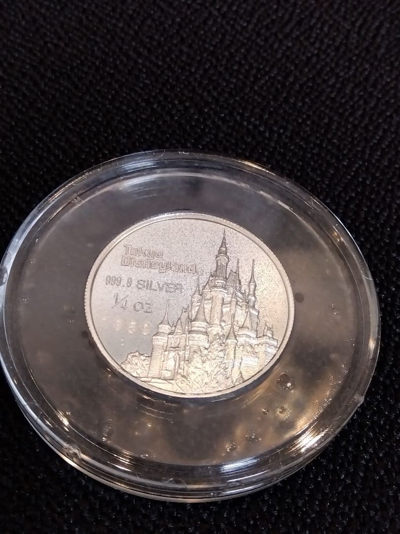 東京ディズニーランド10周年記念 純銀メダル 1/4oz - メルカリ