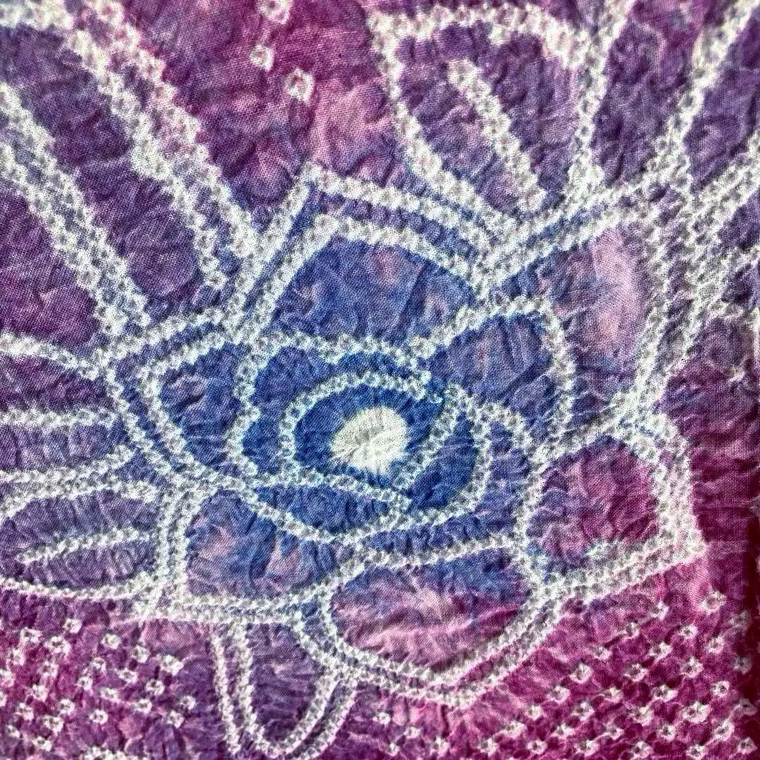 ゆり　やまと誂　有松鳴海絞り浴衣　絞り浴衣　薔薇　No.33-120