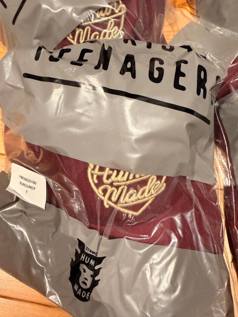 帽子 HUMAN MADE 6Panel Twill Cap \"Burgundy\"