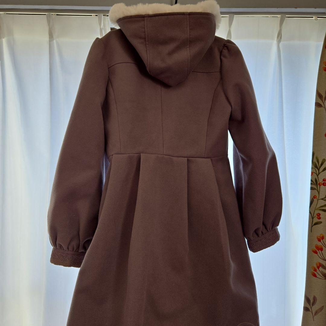 axes パネル刺繍ダッフルコート コート ラベンダー - メルカリ