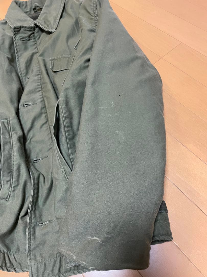 60年代 実物 USED 米軍 U.S.NAVY A-2デッキジャケット